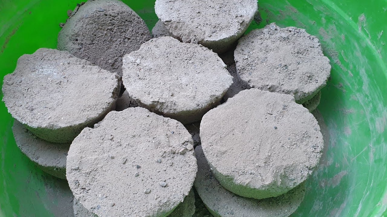 ASMR - dusty gritty soft cement bowls crumble up close (request)