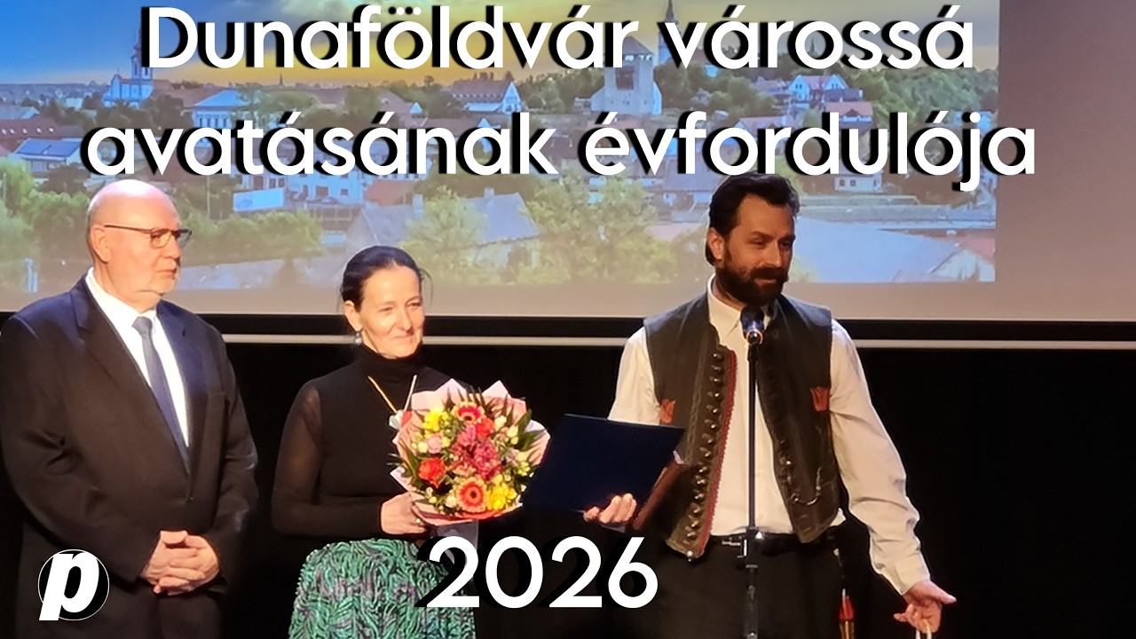 DUNAFÖLDVÁR VÁROSSÁ AVATÁSÁNAK ÉVFORDULÓJA 2026.