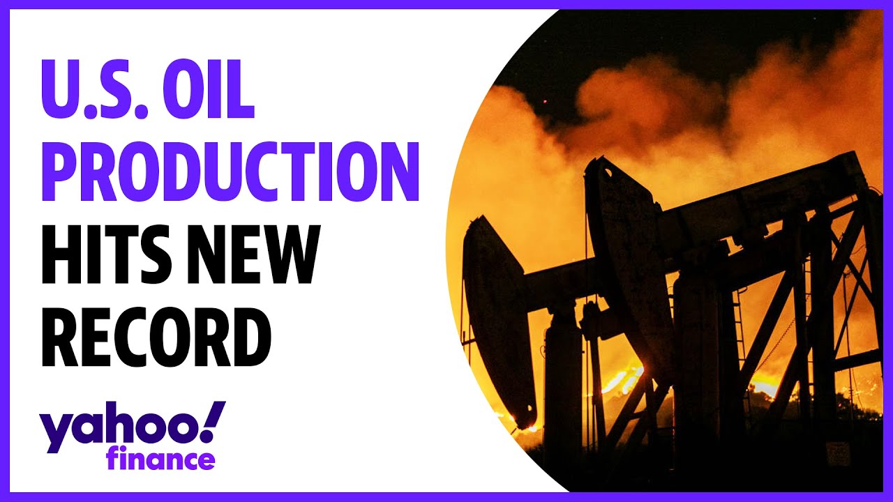 U.S. oil production at record high of 13.5 million barrels a day