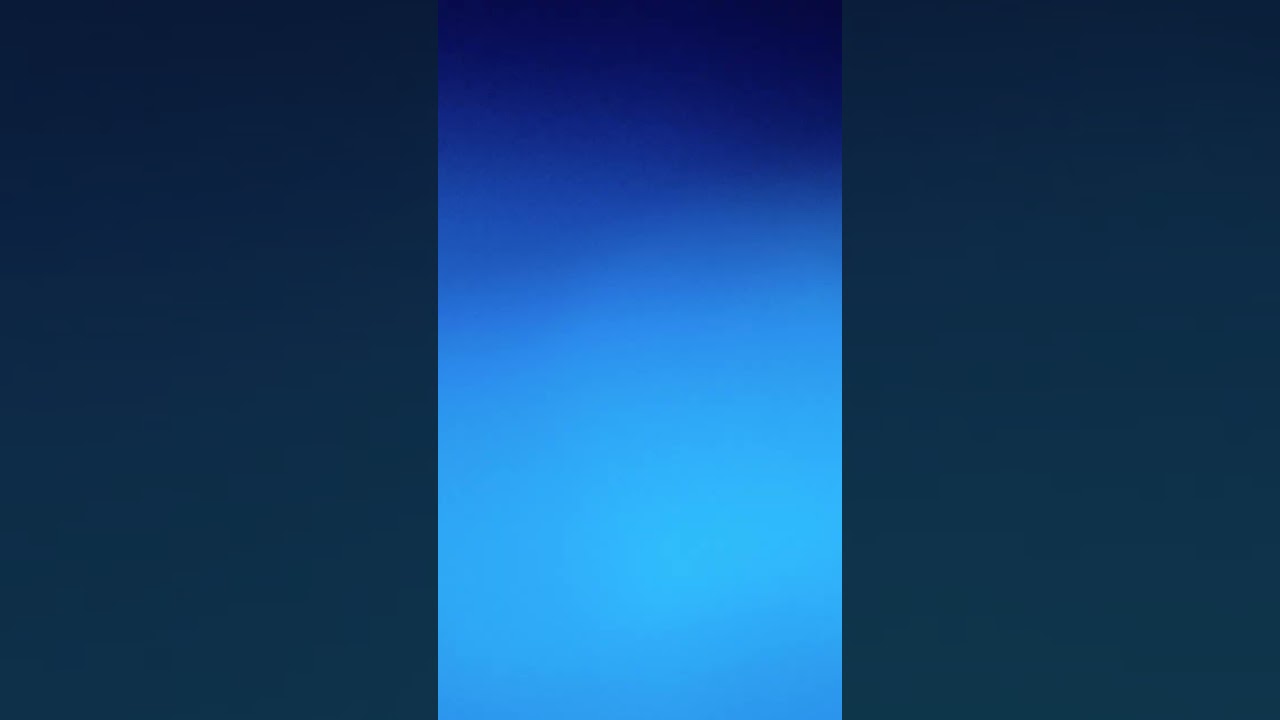 It's just a blue screen. 
