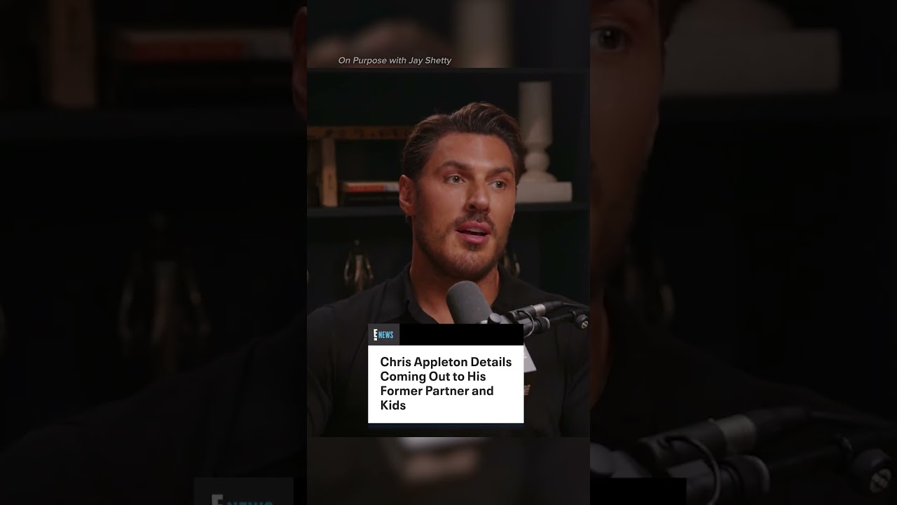 Chris Appleton is reflecting on a difficult chapter. (🎥: On Purpose with Jay Shetty)