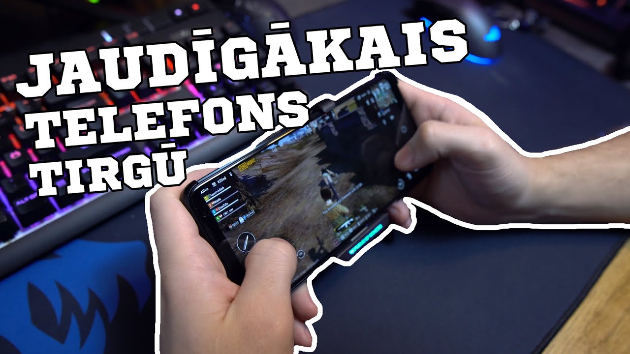JAUDĪGĀKAIS TELEFONS PRIEKŠ PUBG | Asus ROG Phone 3