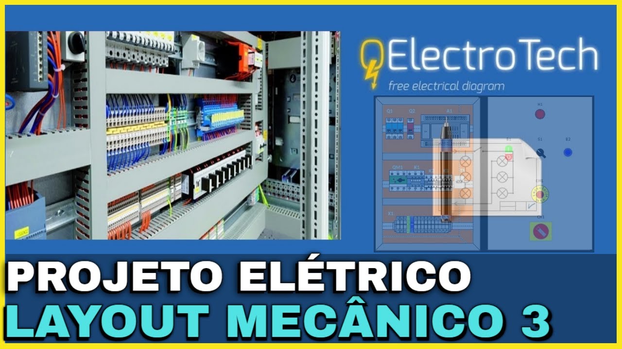 Projetos elétricos - Layout Mecânico 3