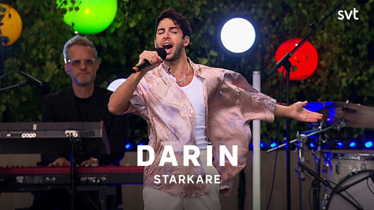 Darin - Starkare | Allsång på Skansen 2023 | SVT
