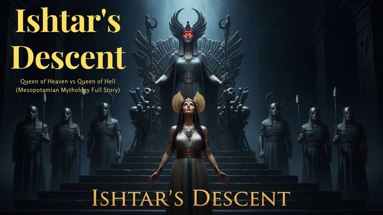 Ishtar's Descent: Queen of Heaven vs Queen of Hell (Mesopotamian Mythology Full Story)