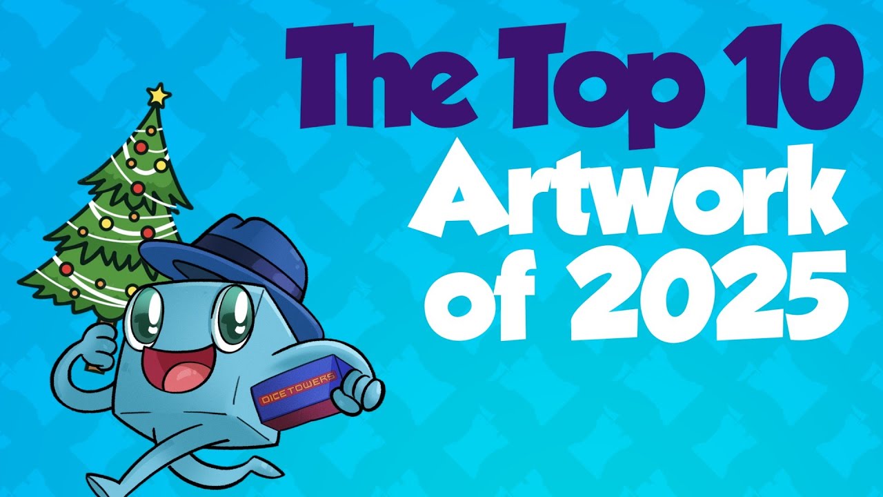 Top 10 Artwork of 2025 - with Tom Vasel