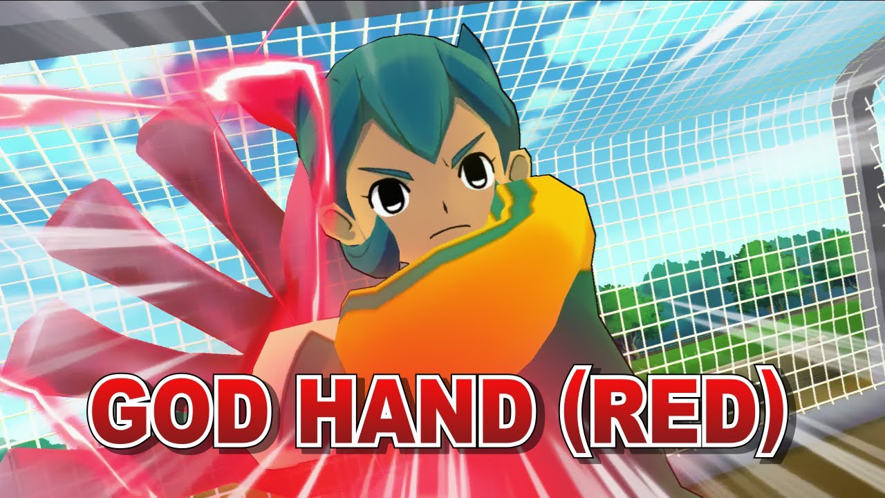 Red God Hand (Added hissatsu) - Inazuma Eleven GO Strikers 2013