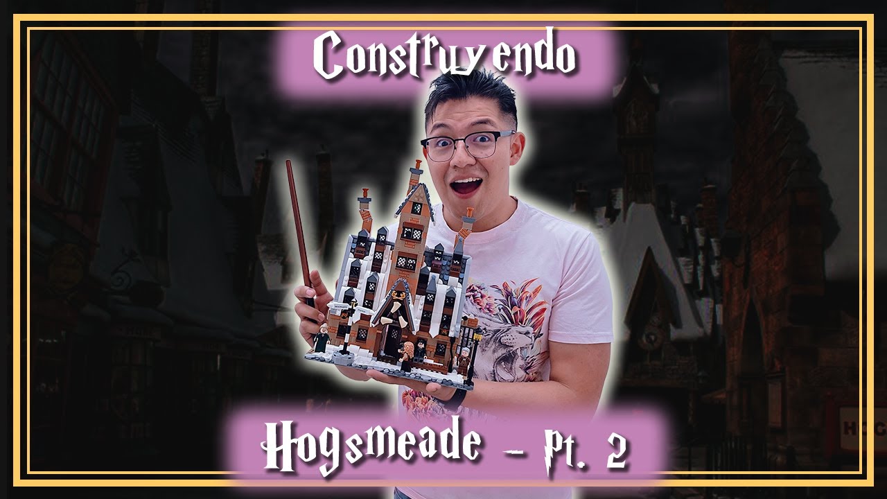 Un paseo por Hogsmeade en LEGO | Time Lapse | Las tres escobas