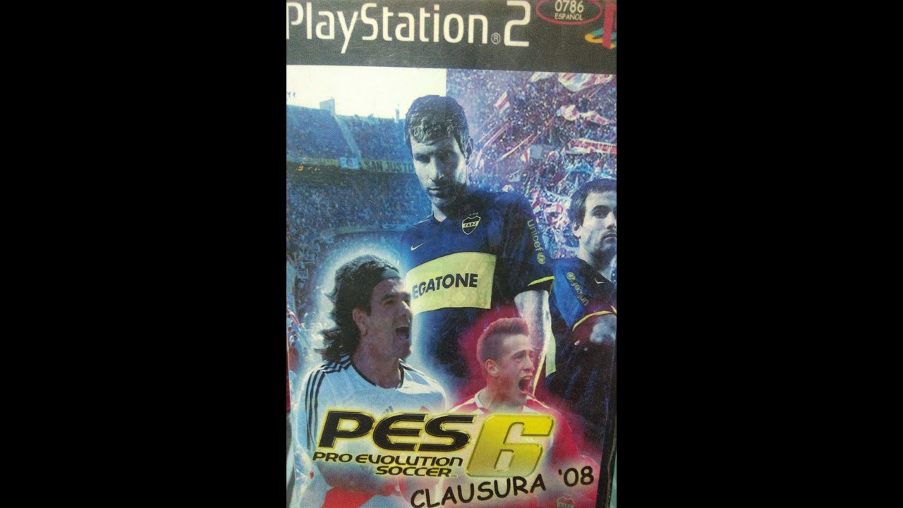 PES 6 LIGA ARGENTINA CLAUSURA 2008 PS2
