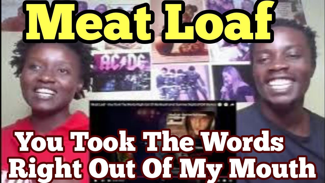 Meat Loaf - You Took The Words Right Out Of My Mouth (Hot Summer Night) |REACTION VIDEO