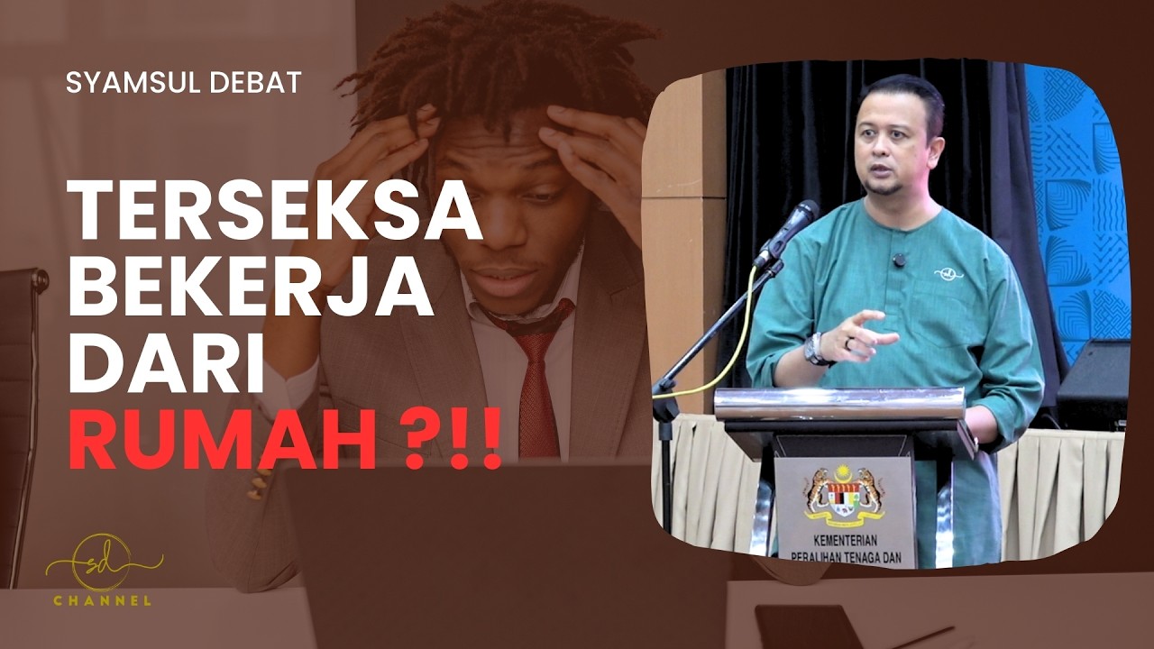 TERSEKSA BERKERJA DARI RUMAH ?!!