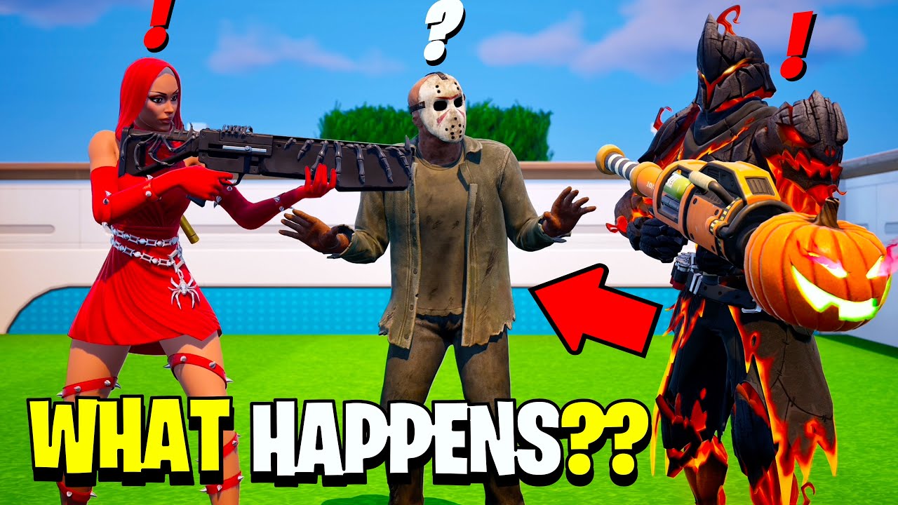 Я заставил всех боссов Fortnitemares встретиться в Fortnite!