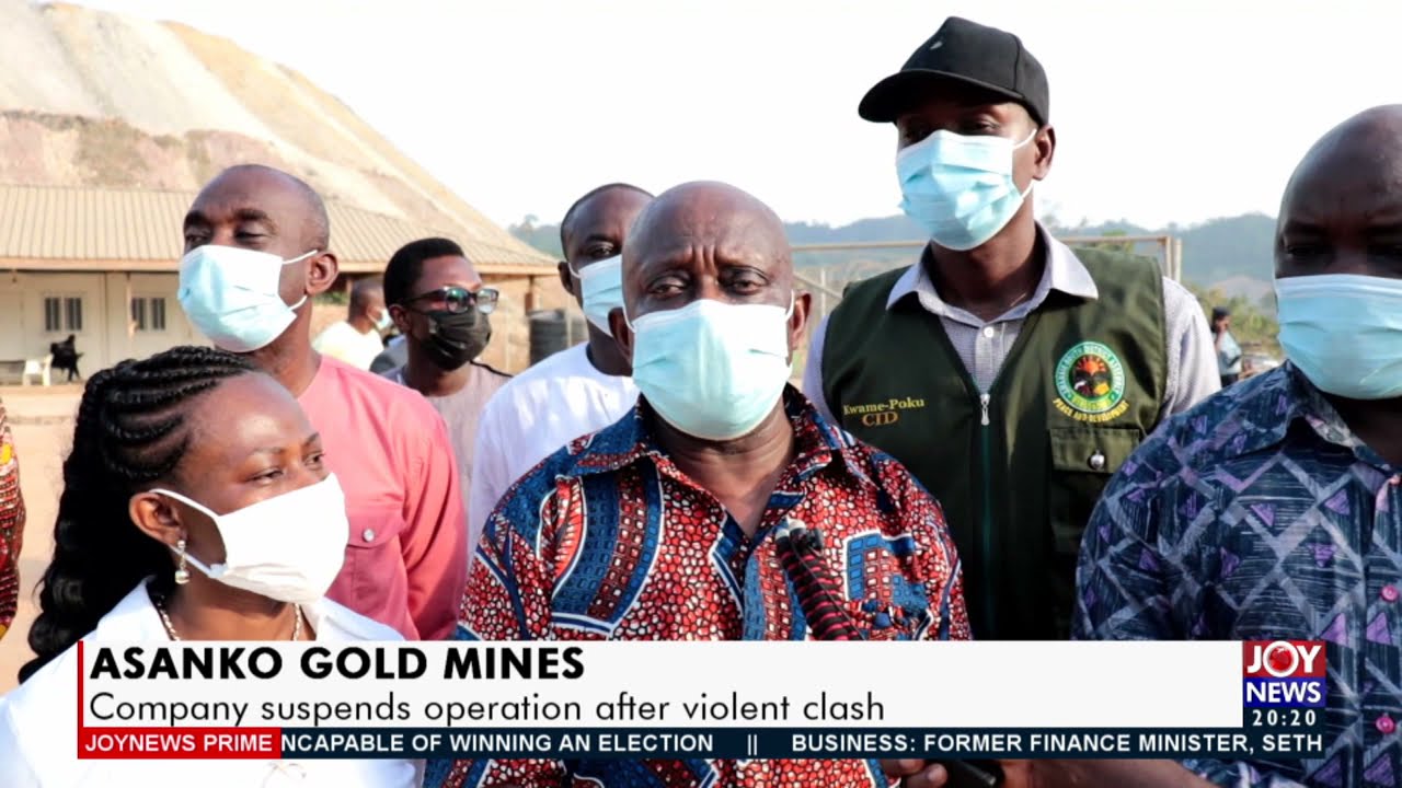 Asanko Gold Mines: Company suspends operation after v!olent cl@sh - Joy News Prime (19-4-21)