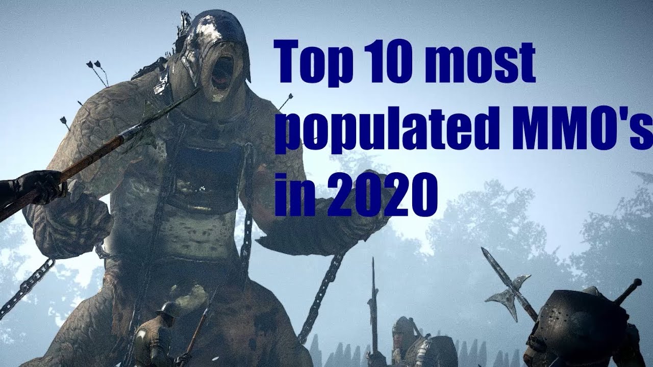 Top 10 most populated MMO's in 2020