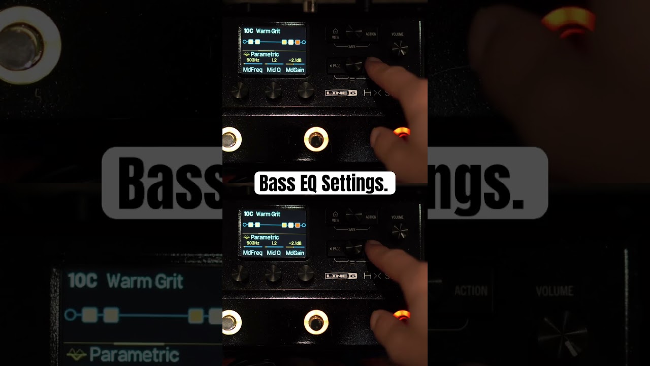 Bass EQ Settings 