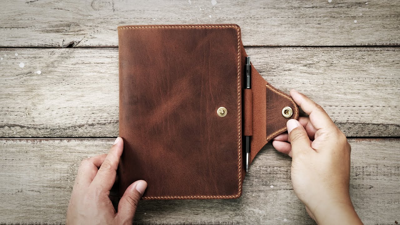 Making a Leather Journal Cover - leather craft