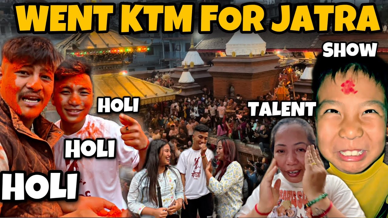 WENT KTM ONLY FOR JATRA!!!||VAI KO BABBAL BABBAL TALENT SHOW!!!||AMA SANGA BUSINESS #adeep06