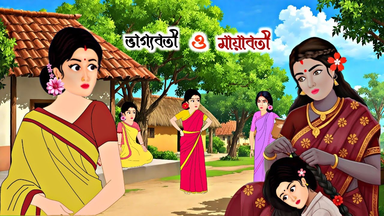 ভাগ্যবতী ও মায়াবতী || Bangla Moral Stories || thakurmar Jhuli 