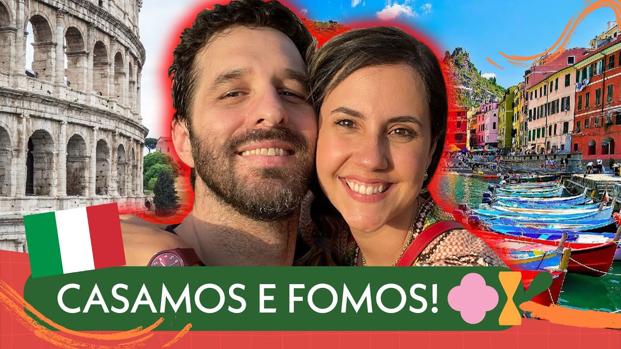 NOSSA LUA DE MEL NA ITÁLIA!!!