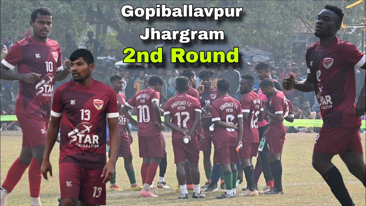 Kingfisher Potka 🆚 Belpahari fc || 2nd Round match At-Gopiballavpur Jhargram