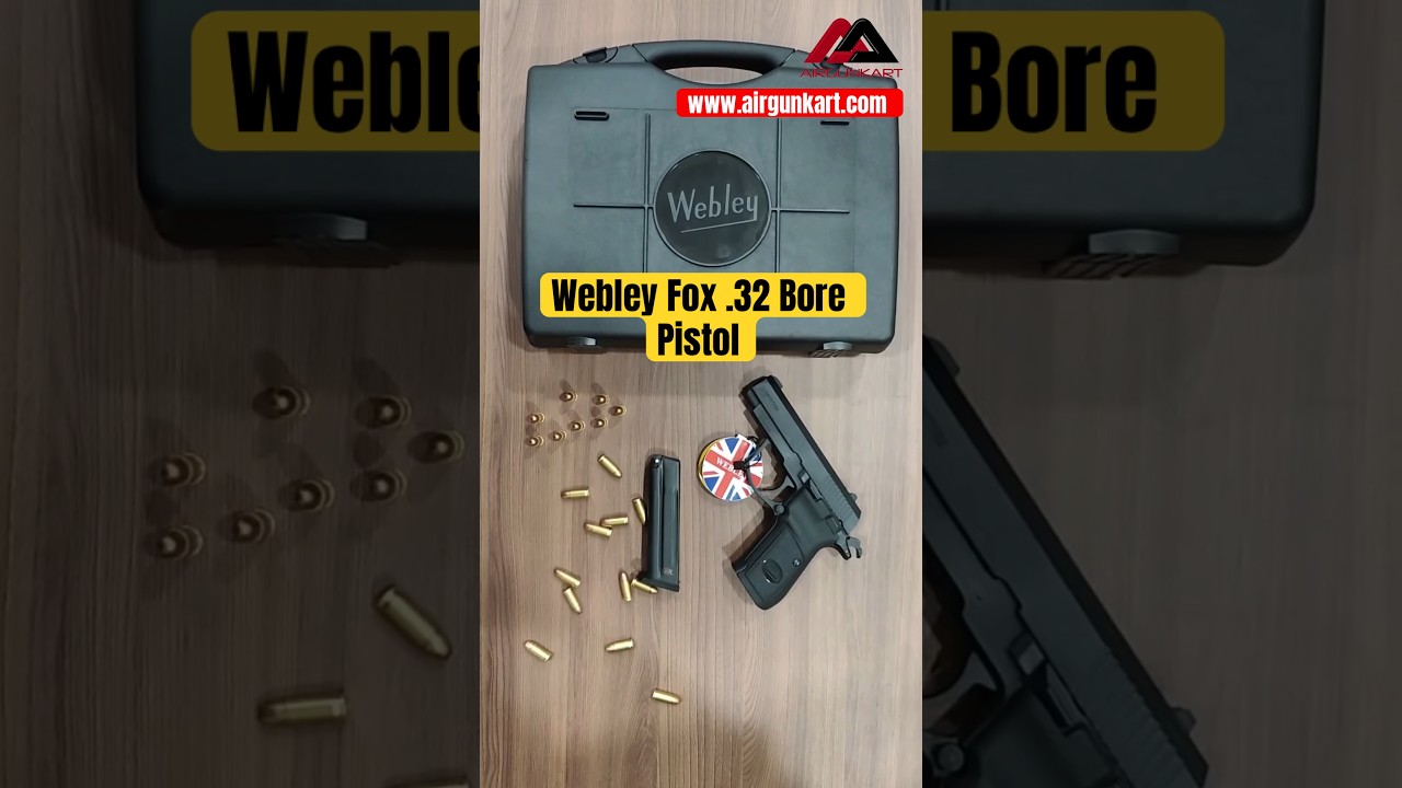 Webley fox .32 ACP NP bore pistol | How to LOAD a handgun - Safety Tips ! 