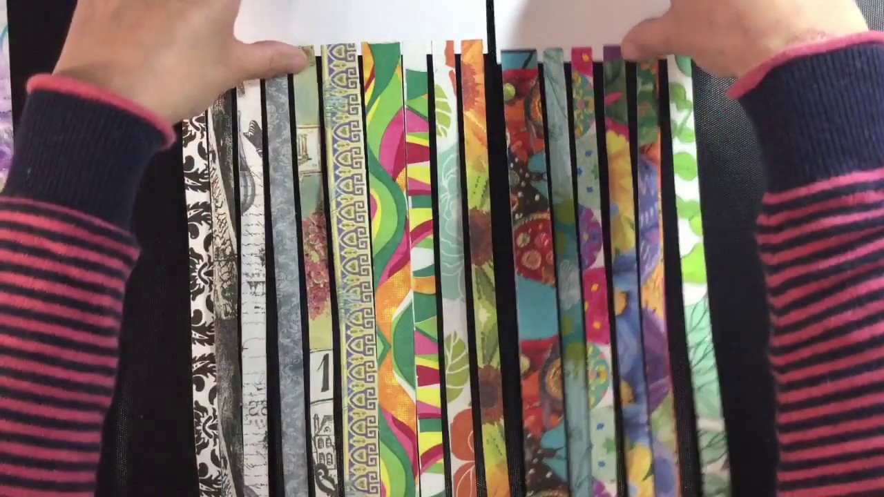 How to make Homemade Washi Tape from Fused Napkins