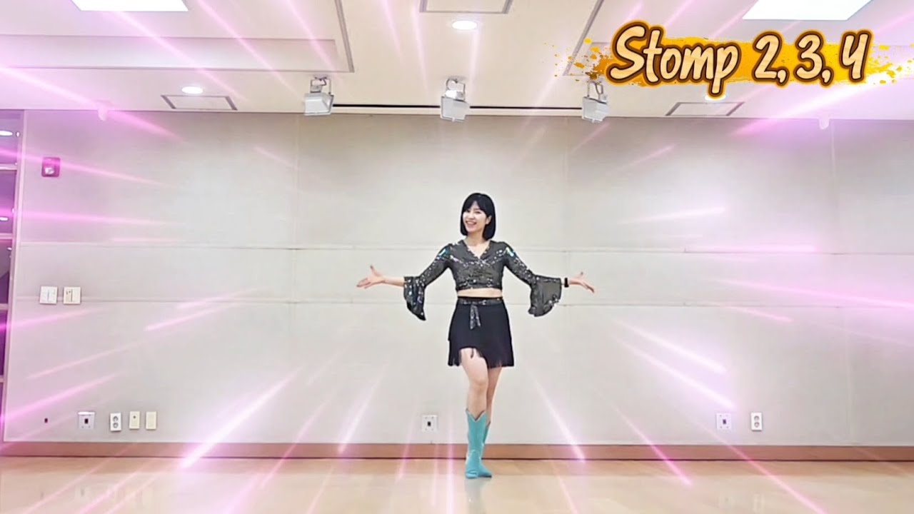 Stomp 2,3,4 linedance/스텀프2,3,4라인댄스/Improver/BEJLINEDANCE/비제이라인댄스