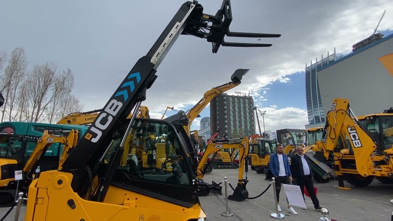 2023 JCB 35-22E Forklift   Industrial Electric Teletruk - Atest Expo 2023