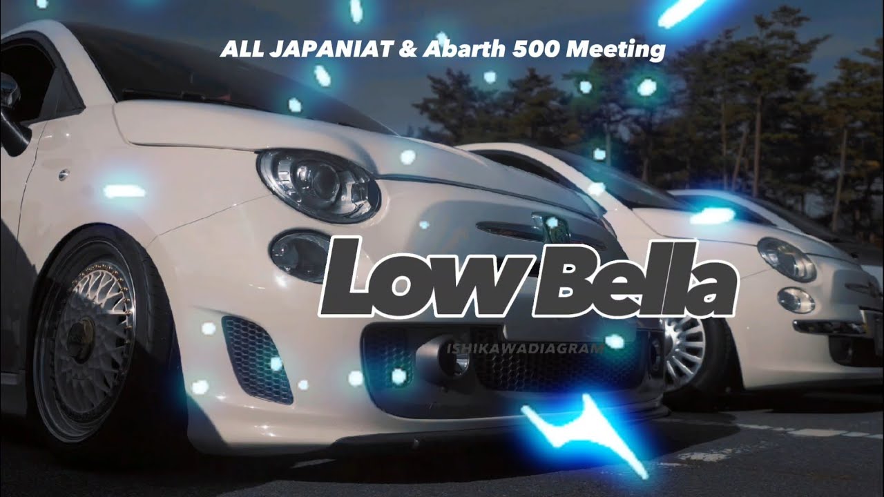 〘Low Bella〙ALL JAPAN FIAT & Abarth 500 Meeting 〚ISHIKAWA DIAGRAM〛