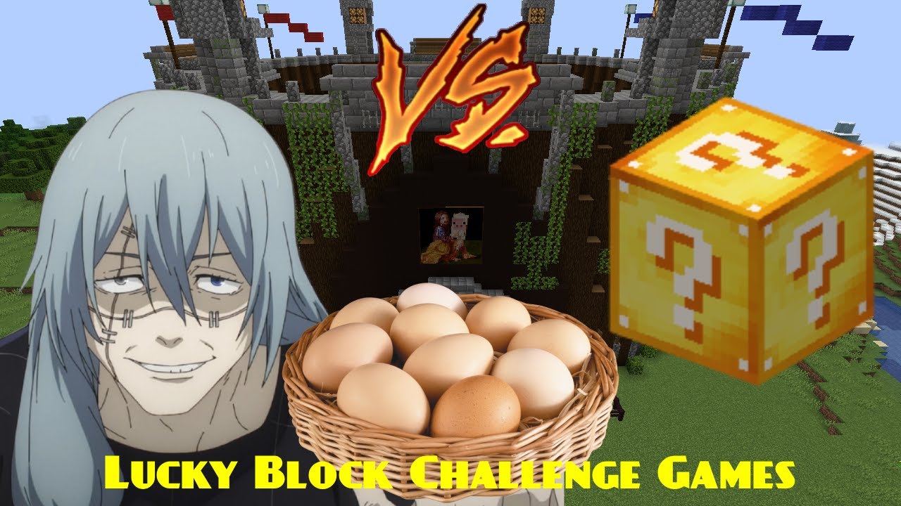 Minecraft - MAHITO Lucky Block Challenge Games - Minecraft Modded Mini-Games