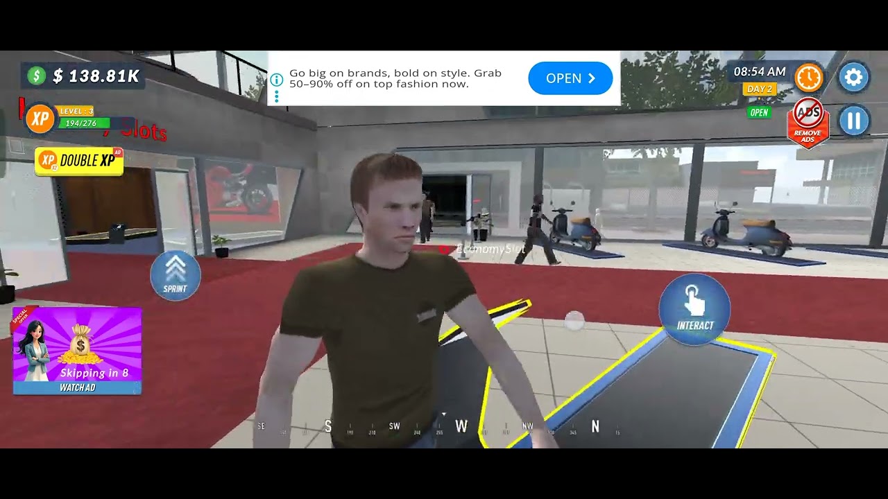 I labelled up and monetize my showroom#motorcycle dealer#part 2