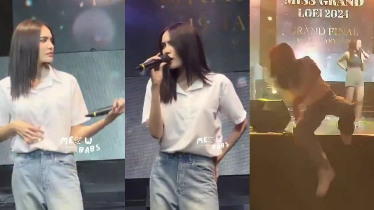 20240119 คุณชา ร้องเพลงกับ น้องสแน็ก ช่วง After Party มิสแกรนด์จังหวัดเลย // Cr.TikTok : คุณ Jeabkf🙏