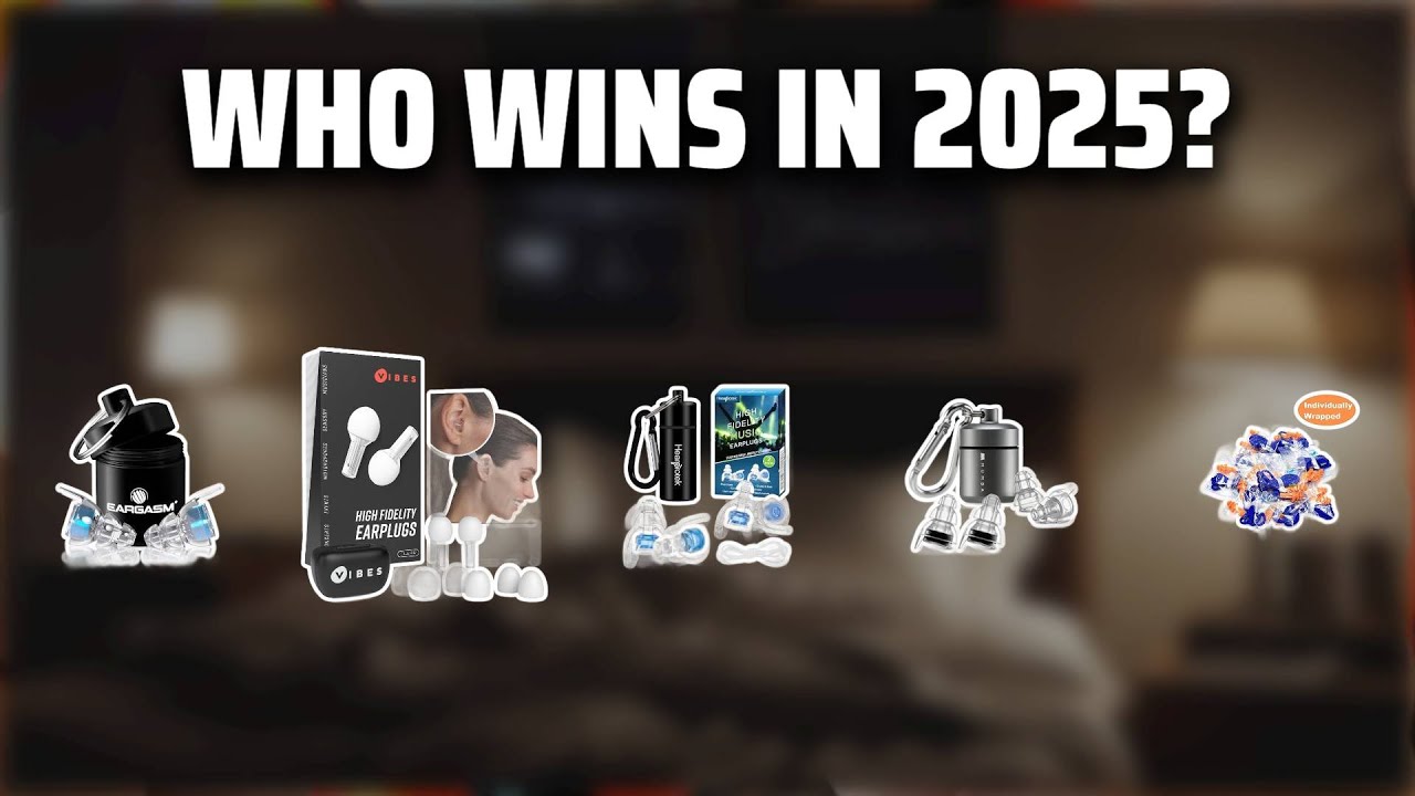 The Top 5 Best Ear Plugs in 2025 - Must Watch Before Buying!