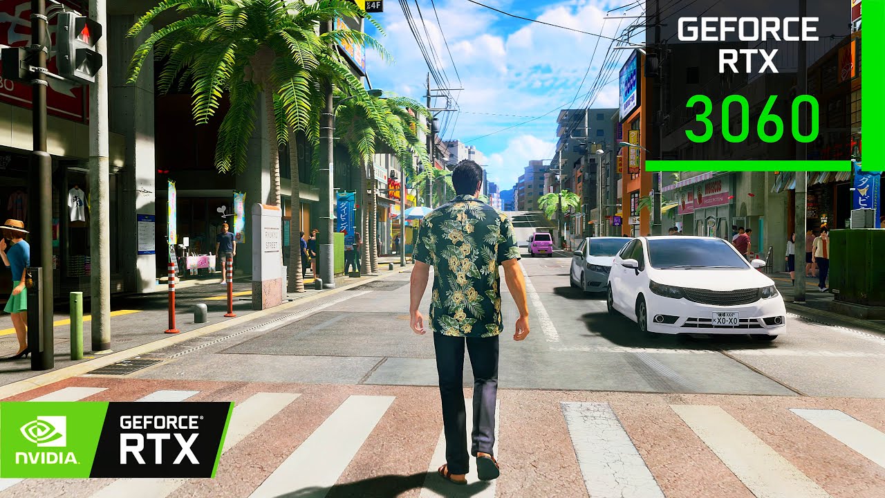 Yakuza Kiwami 3 | RTX 3060 12GB( 1080p 1440p 4K Maximum Settings | DLSS ON )