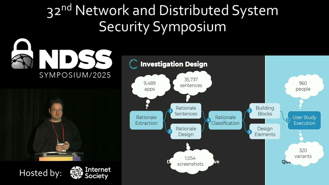NDSS 2025 - A Comprehensive Analysis of Rationales and Their Effects on Users' Permission Decisions