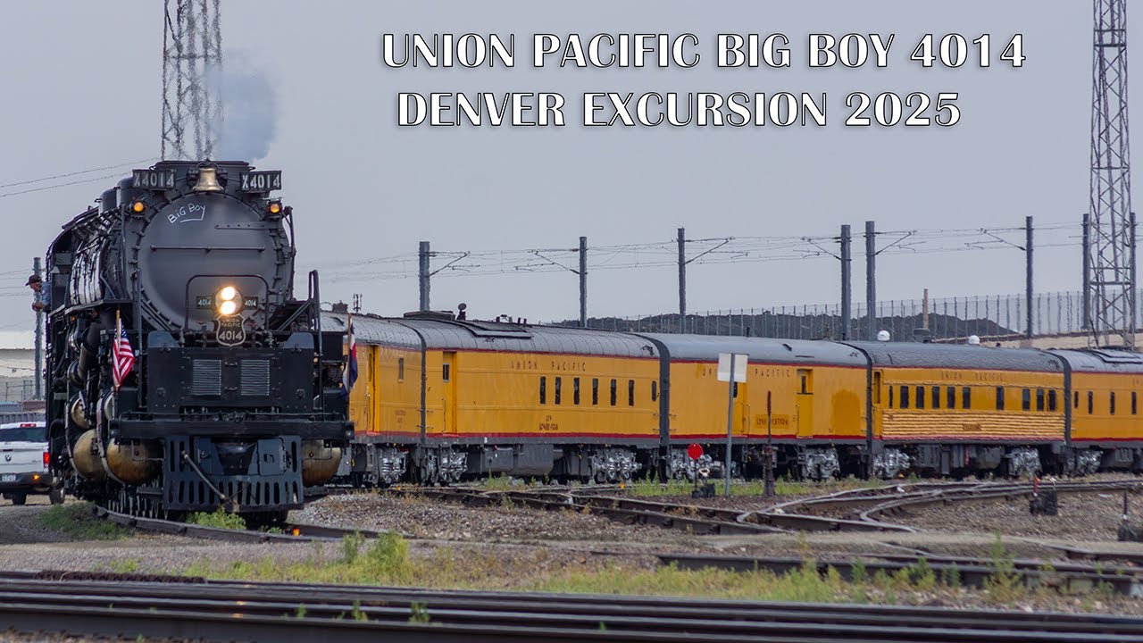 Union Pacific Big Boy 4014 Denver Excursion 2025