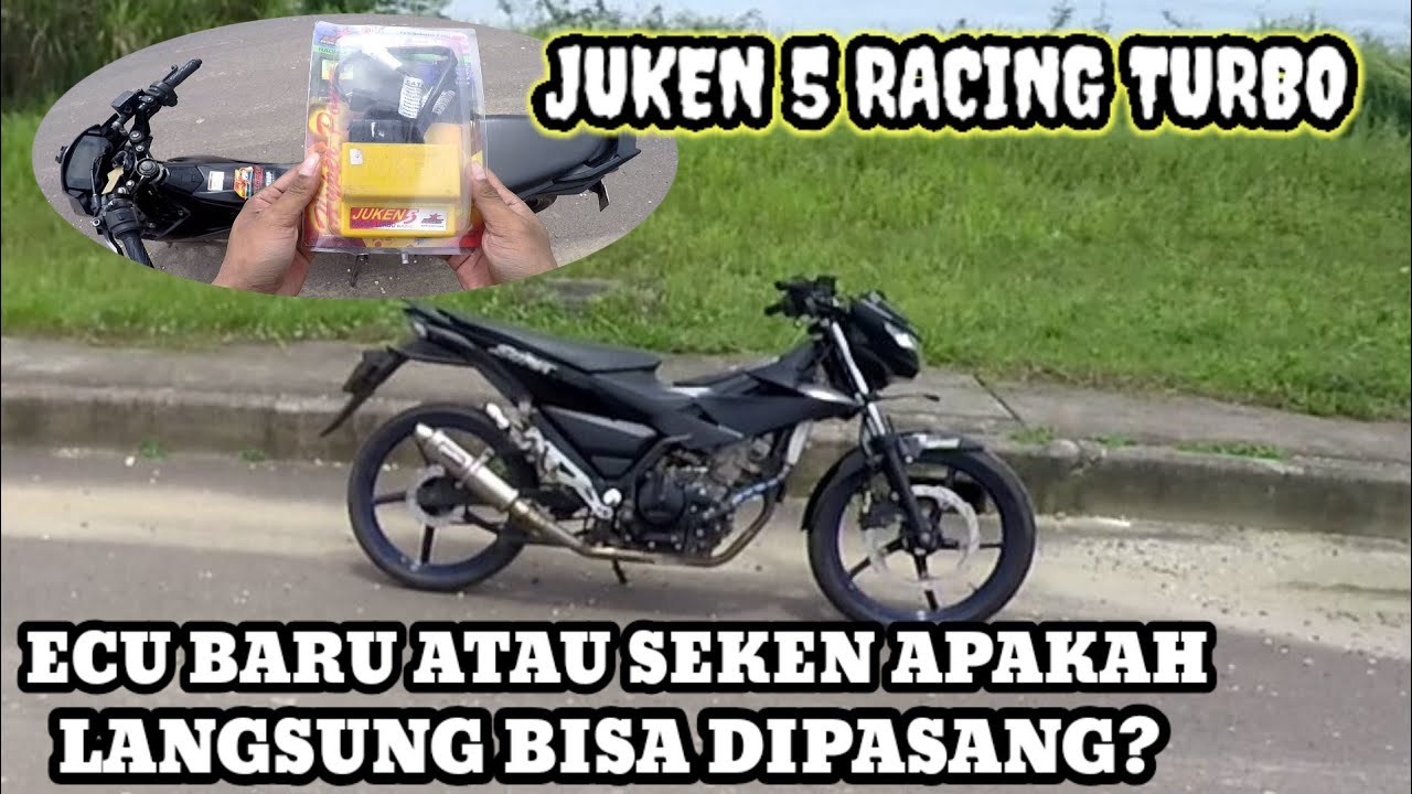 PASANG ECU JUKEN 5 DI SATRIAFU INJEKSI