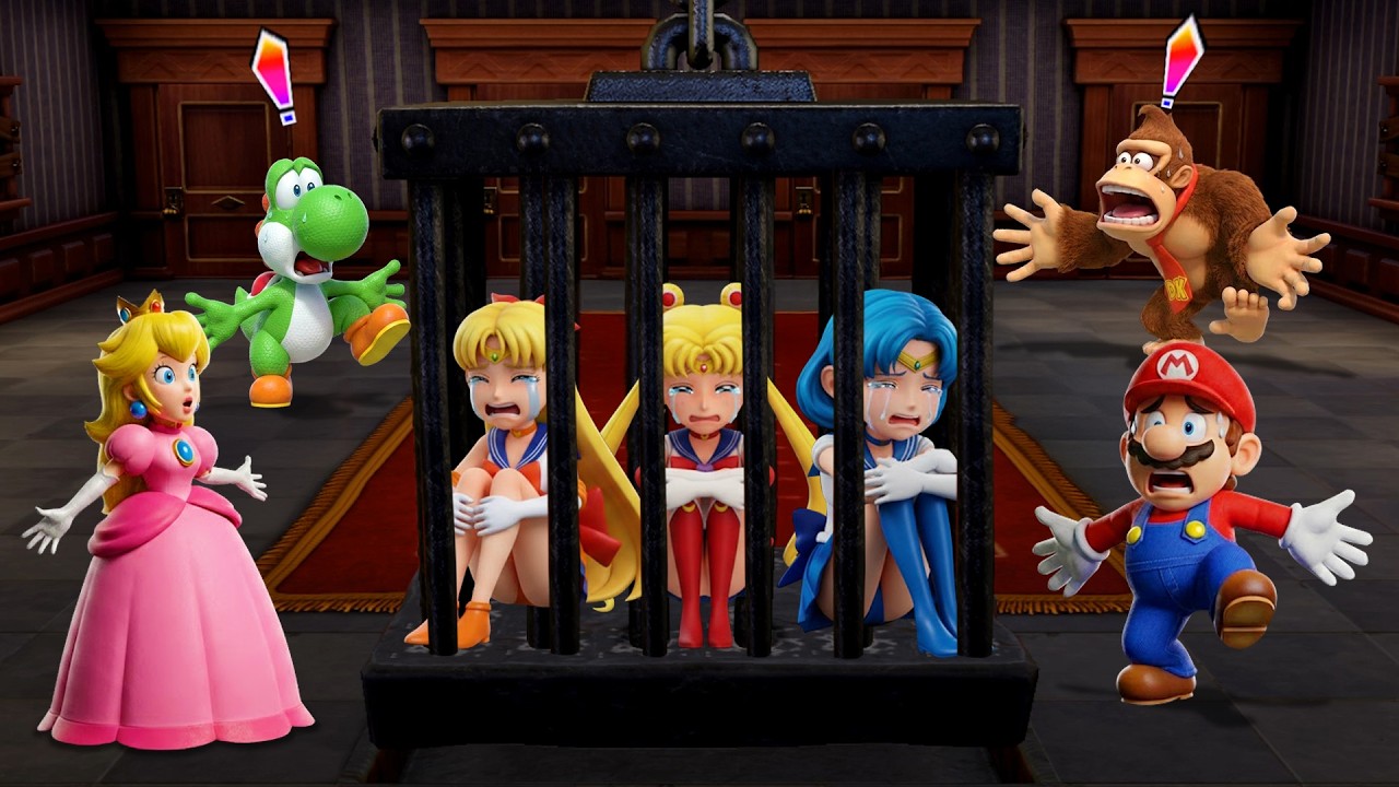 マリオパーティ ジャンボリー】サバイバル対決！ピーチ vs ヨッシー vs マリオ vs ドンキーコング 4K UHD (2160P)