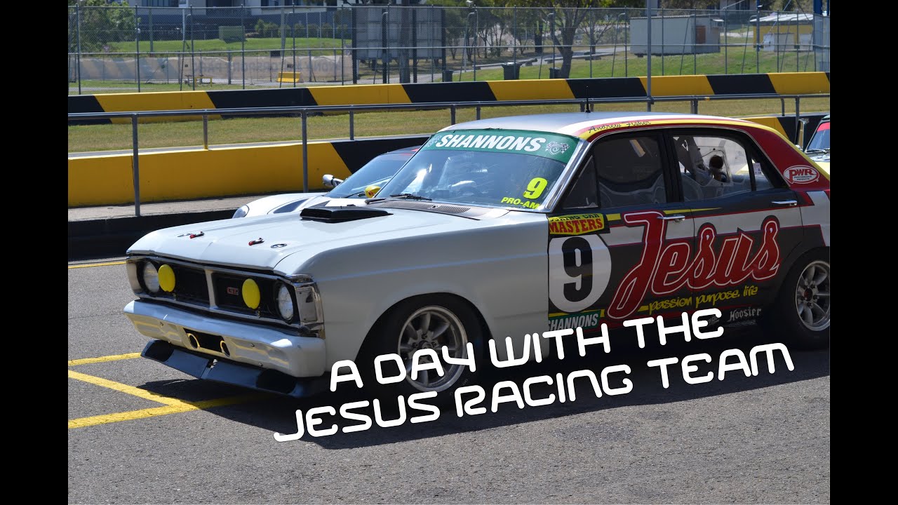 A day at the track with the Jesus racing team