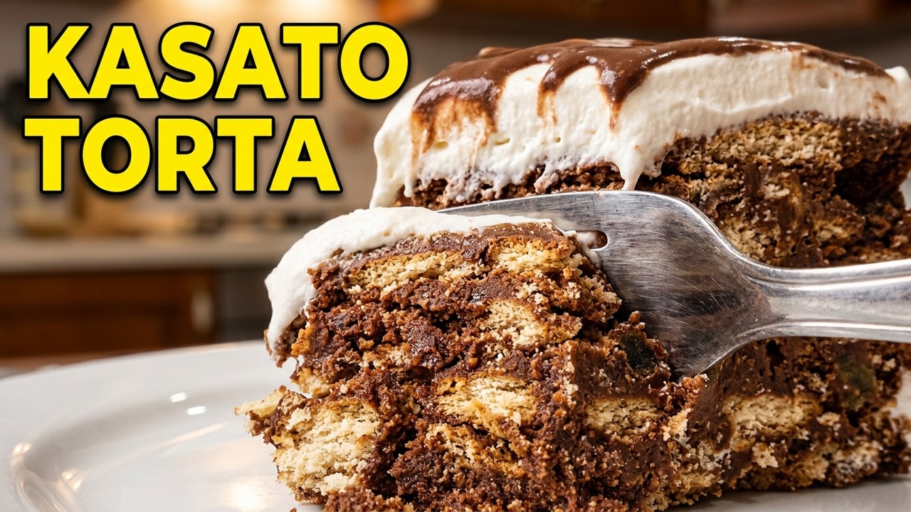 КАСАТО ТОРТА | ВКУСОТ НА ДЕТСТВОТО | KASATO TORTA