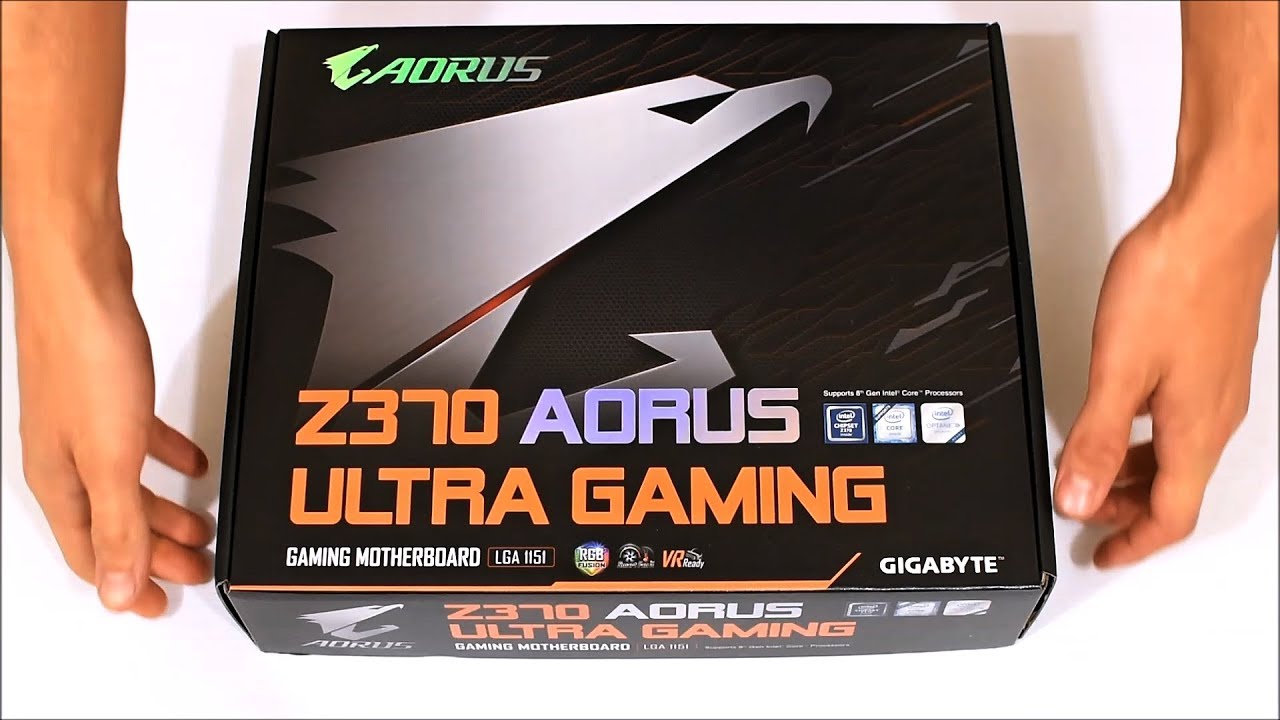 GIGABYTE Z370 AORUS Ultra Gaming (unboxing)