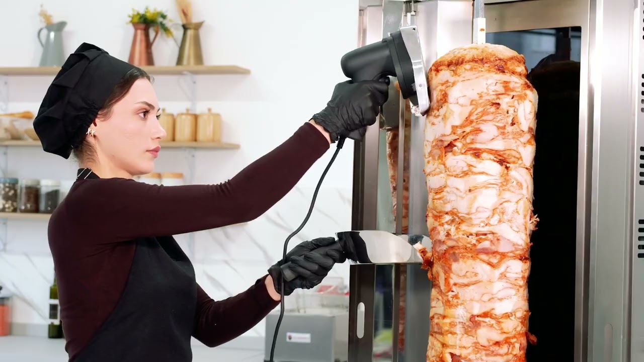 Işıkgaz Silverinox 4 Radyanlı Alttan Motorlu Elektrikli Döner Ocağı