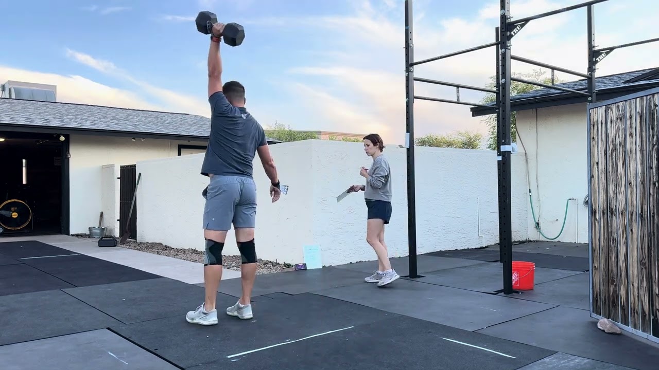 CrossFit Open 26.2 - Masters 50-54 RX - 112 Reps - Steve Herman