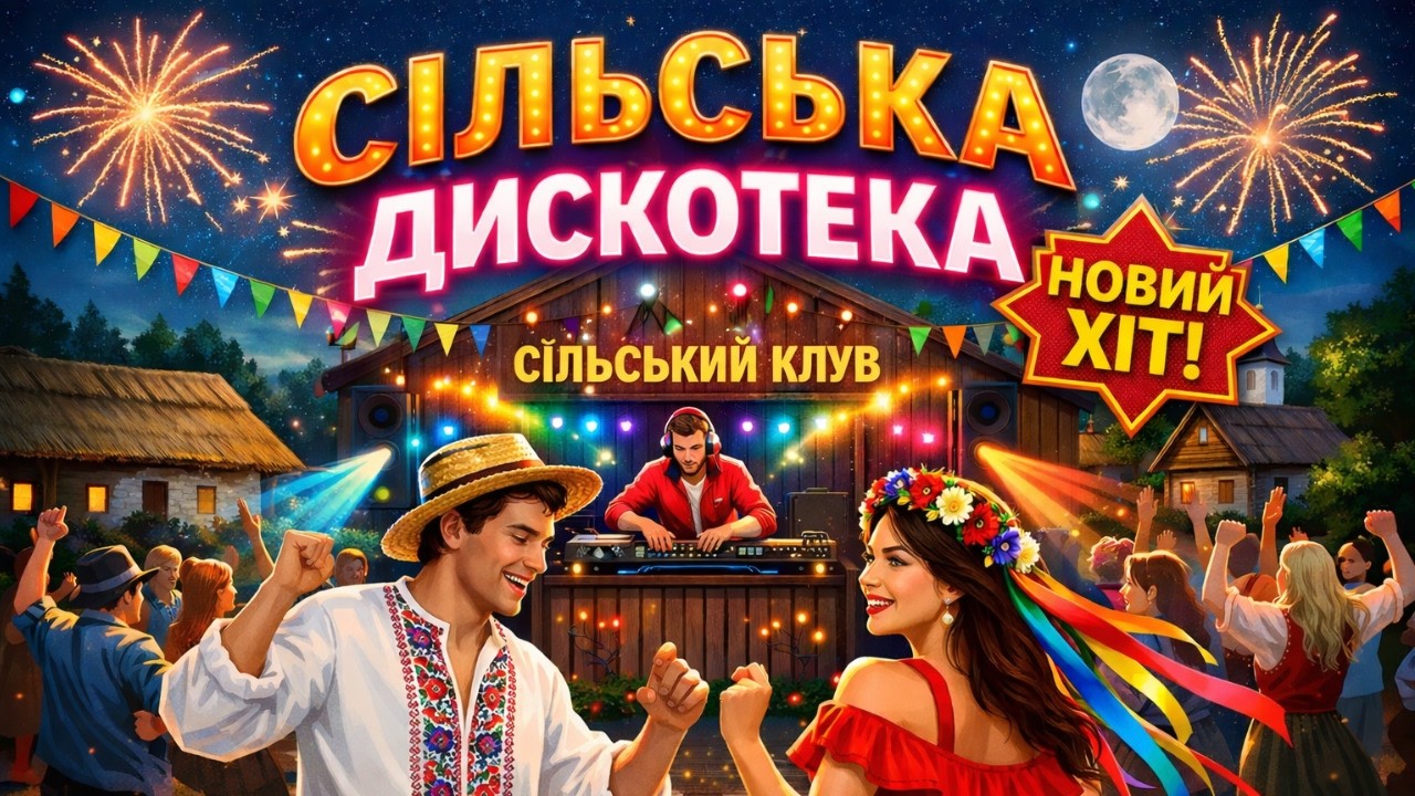 СІЛЬСЬКА ДИСКОТЕКА 💃🔥 Новий Танцювальний Хіт 2026 | Українська Клубна Пісня