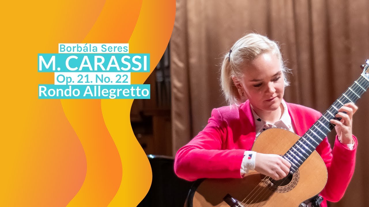 Matteo Carcassi Op 21 No 22 Rondo Allegretto in D major