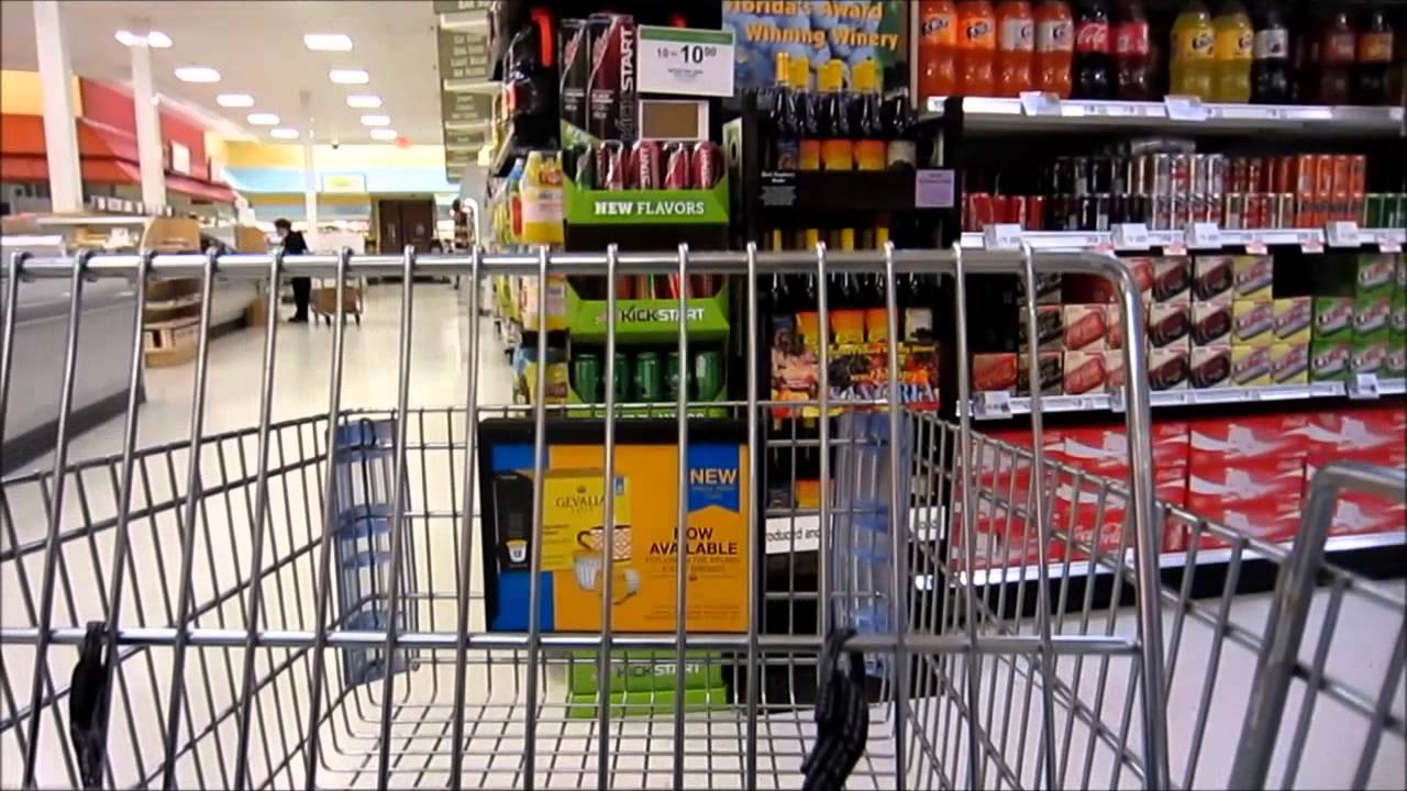 Publix Supermarket Tour USA 2/14/14 American Shopping vlog