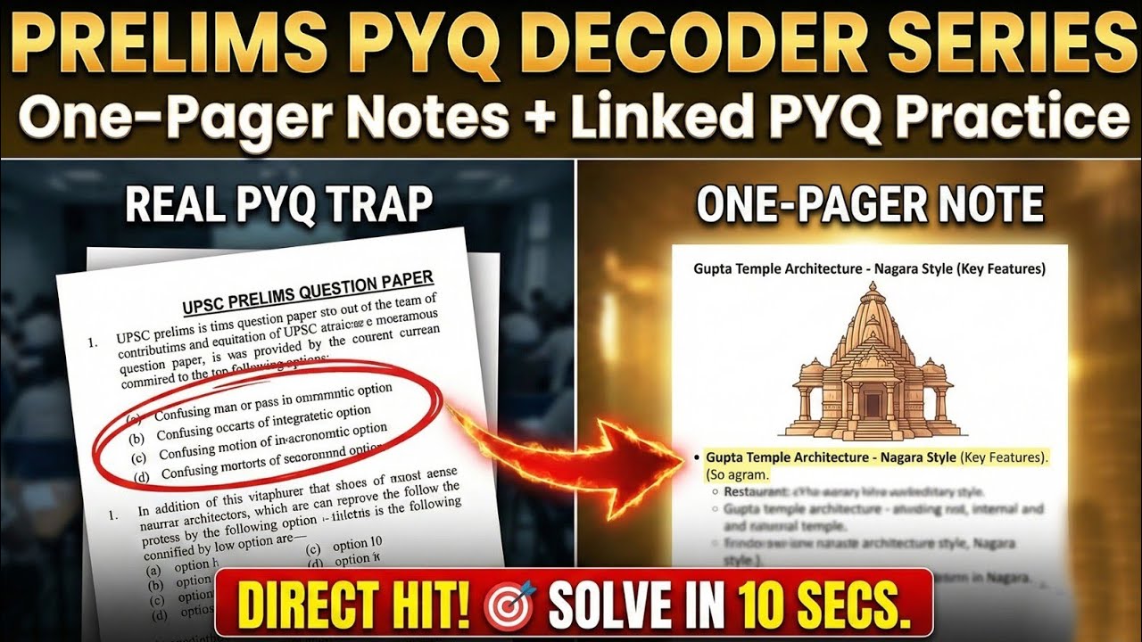 PYQ Theme Decoder Series| 13th Feb Current Affairs | Prelims 2026 | Hindu + IE #dailycurrentaffairs