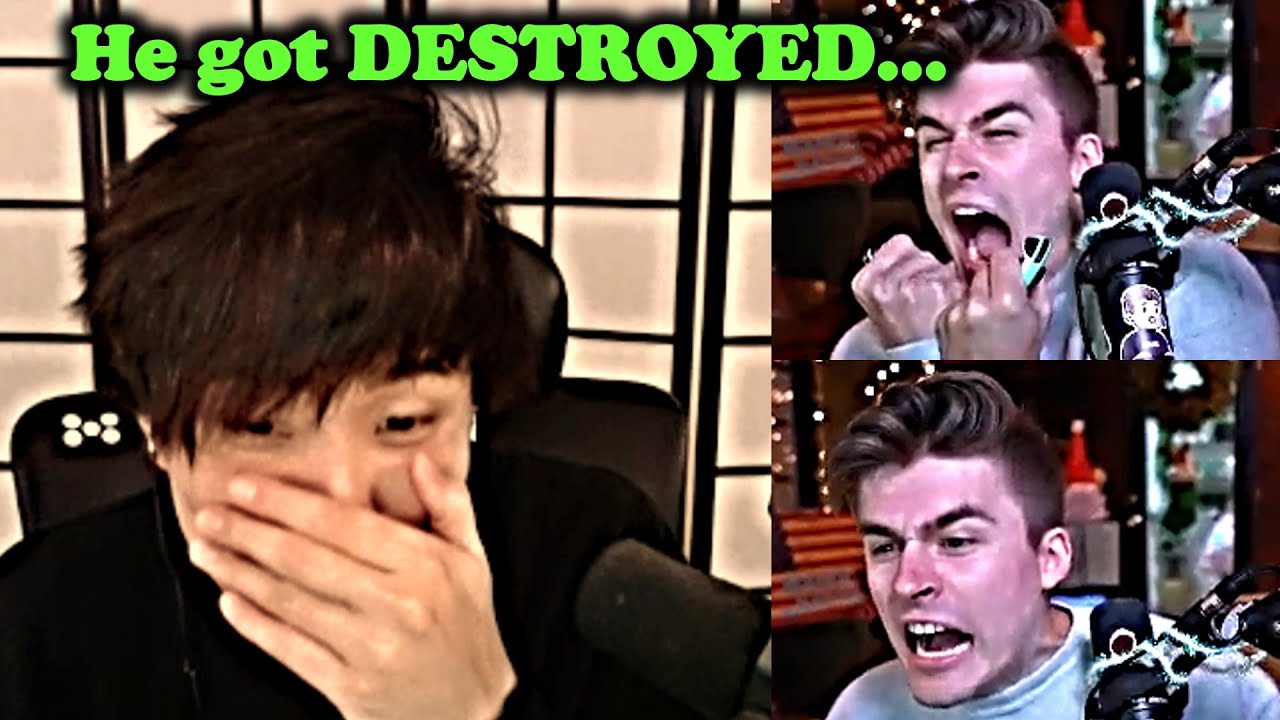 Sykkuno reacts to Ludwig trying to beat his record GONE HILARIOUS