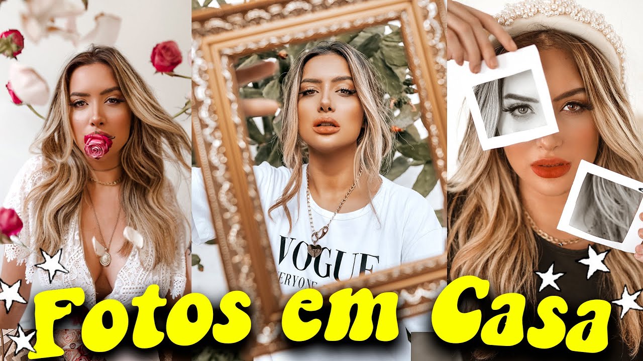 SELFIES CRIATIVAS EM CASA SOZINHA COM CELULAR
