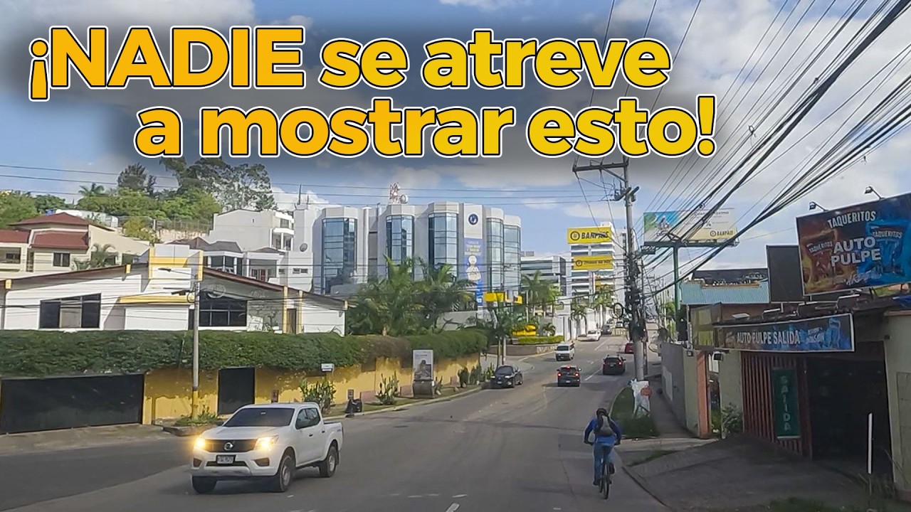 Nadie muestra estas calles de Tegucigalpa… hasta ahora 😮 | Ruta urbana POV